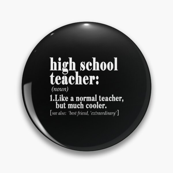 Item preview, High school Teacher - for teacher lovers designed and sold by TeesLina.