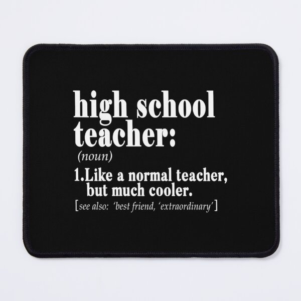 Item preview, High school Teacher - for teacher lovers designed and sold by TeesLina.