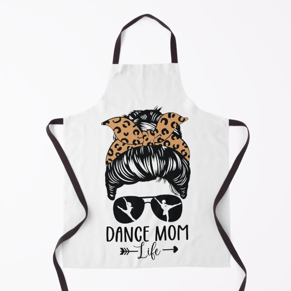Item preview, Dance Mom Life Messy Bun Hair Funny Leopard Dancer designed and sold by clothesy7.