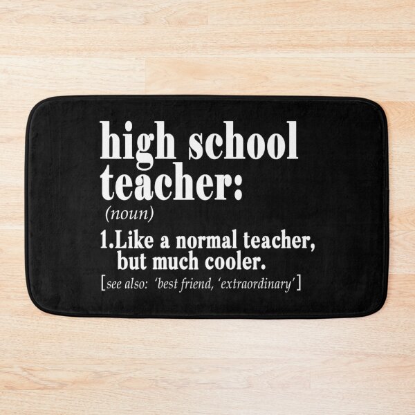 Item preview, High school Teacher - for teacher lovers designed and sold by TeesLina.