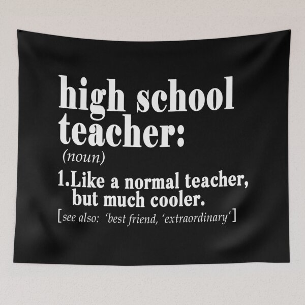 Item preview, High school Teacher - for teacher lovers designed and sold by TeesLina.
