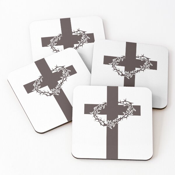 Item preview, CROSS WITH THORN HALO designed and sold by KelliesCorner.