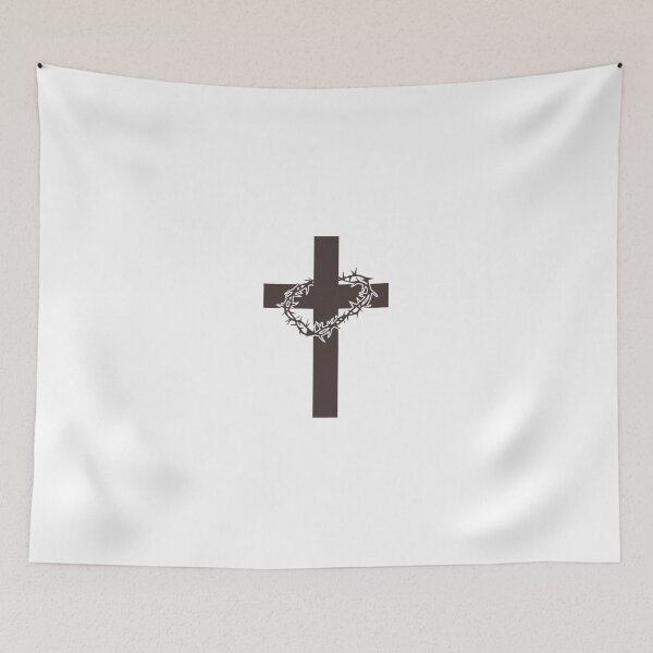Item preview, CROSS WITH THORN HALO designed and sold by KelliesCorner.
