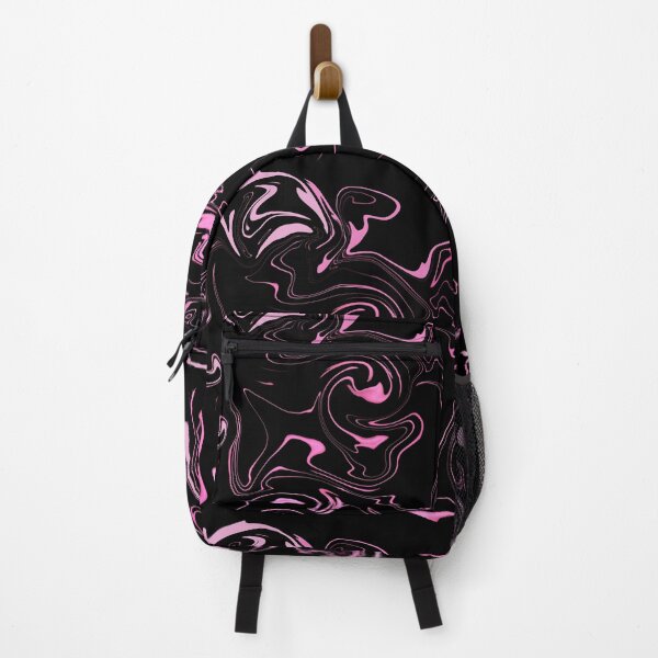 Item preview, Neon Pink Black Liquid Waves  designed and sold by Mehwish.