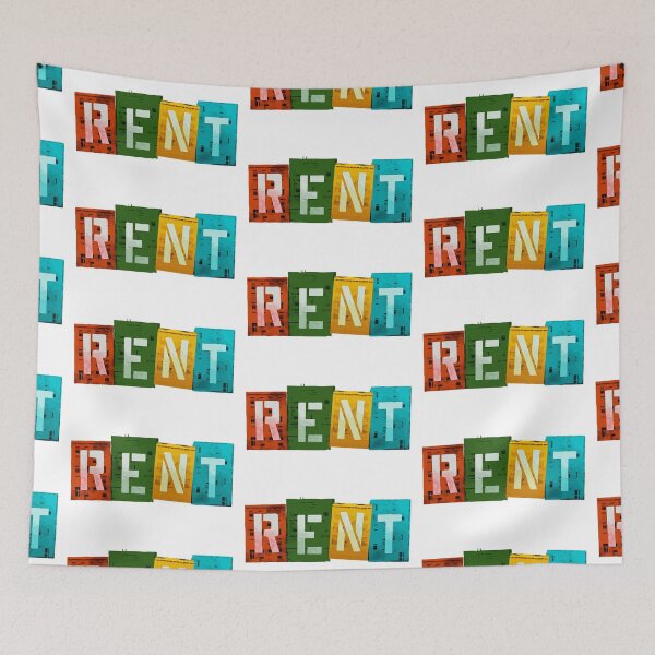 Item preview, RENT LOGO COLOR designed and sold by Backstage by Leyzel.