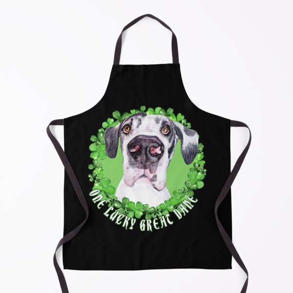 Item preview, One Lucky Great Dane Funny St. Patrick Dog  designed and sold by Cuddlythopia.