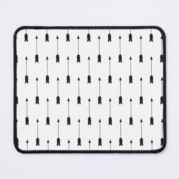 Item preview, Black and White Arrows Pattern designed and sold by greenoriginals.