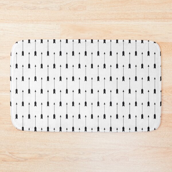Item preview, Black and White Arrows Pattern designed and sold by greenoriginals.