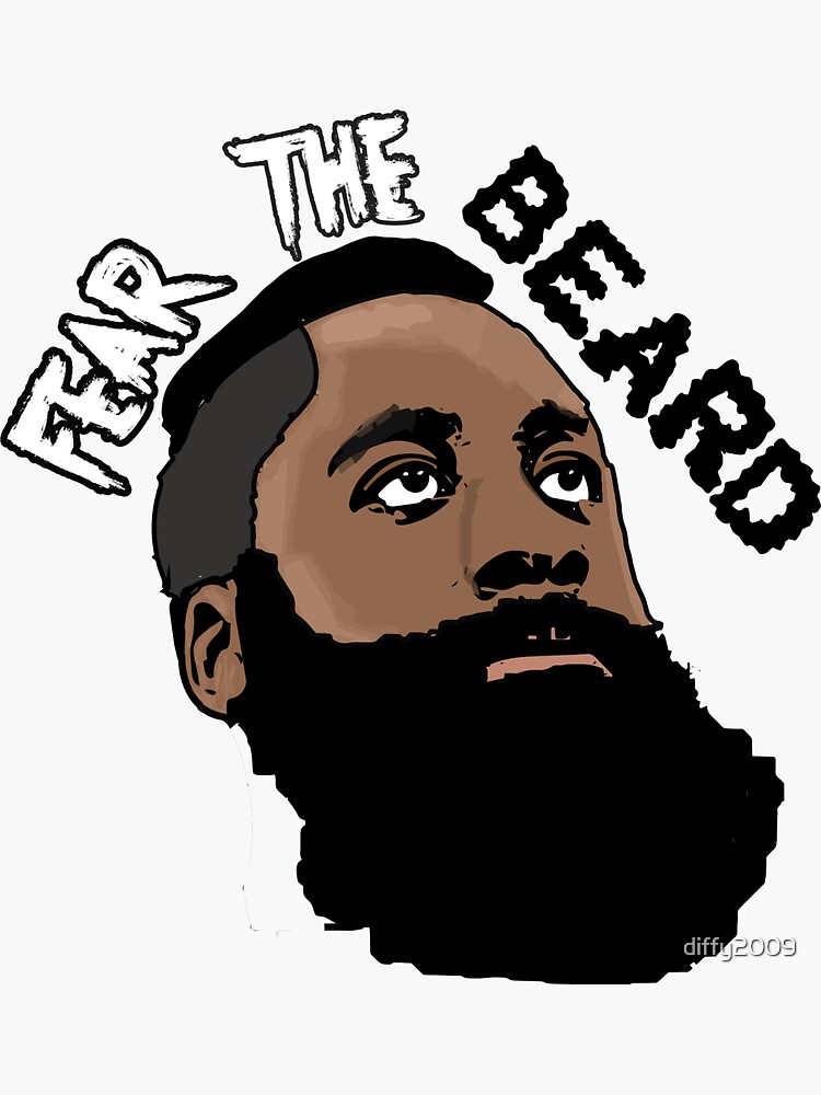 FPrints James Harden - Fear The Beard T-Shirt