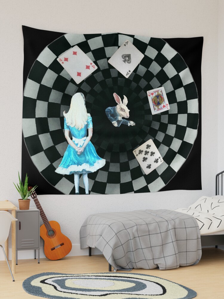 Alice in wonderland online wall tapestry