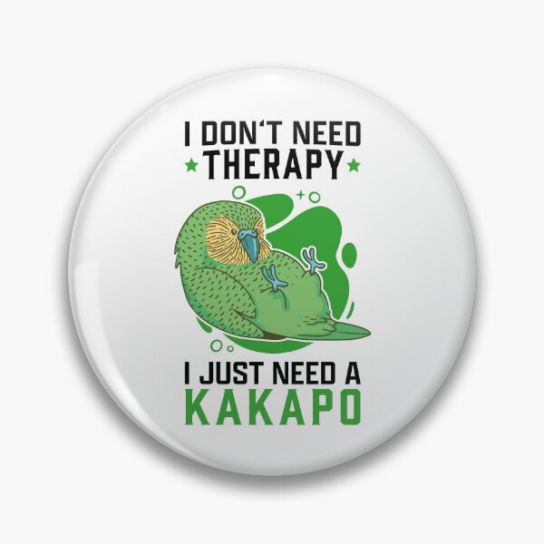 Item preview, Kakapo Therapy New Zealand flightless kakapo designed and sold by madgrfx.