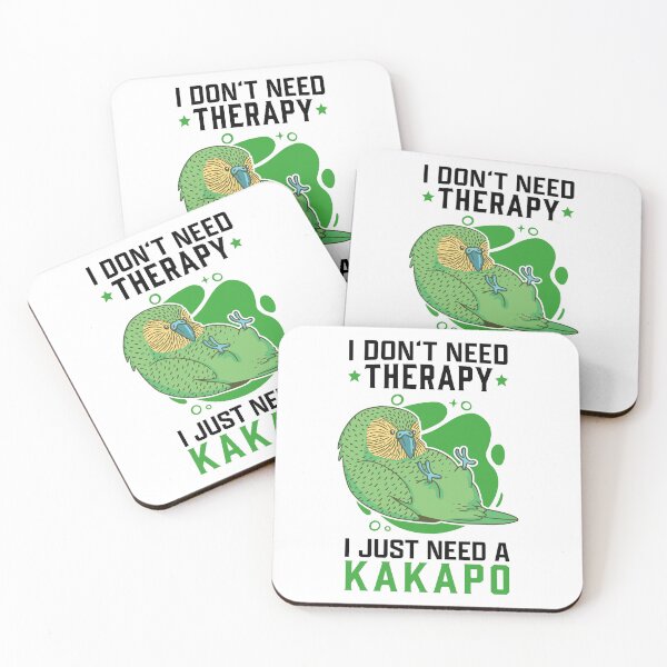 Item preview, Kakapo Therapy New Zealand flightless kakapo designed and sold by madgrfx.