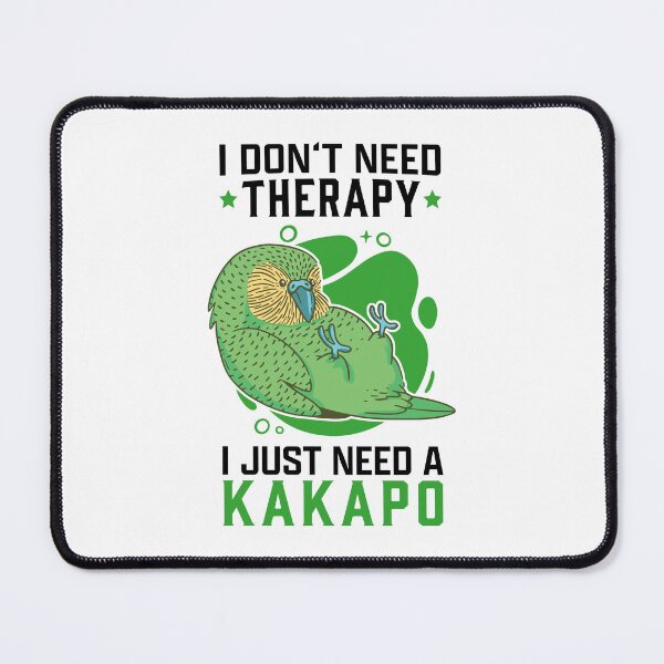 Item preview, Kakapo Therapy New Zealand flightless kakapo designed and sold by madgrfx.