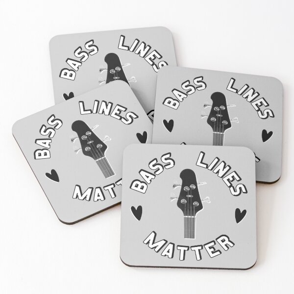 Item preview, Bass Lines Matter - Silver Metallic designed and sold by bloody-L.