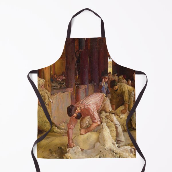 Item preview, Shearing the Rams by Tom Roberts (1890) designed and sold by allhistory.