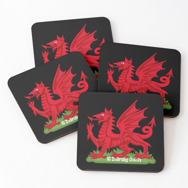 Item preview, Red Dragon on Field Ddraig Goch designed and sold by Aurorapod.