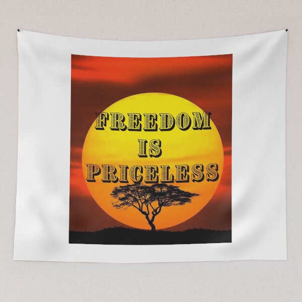 Item preview, Sun Set noon FREEDOM IS PRICELESS designed and sold by jayron88.
