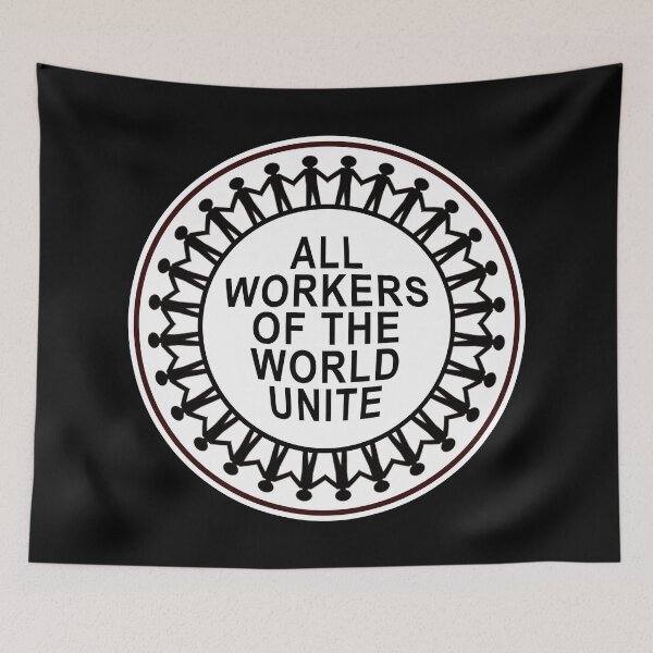 Item preview, Workers of the World Unite designed and sold by voltzandvoices.