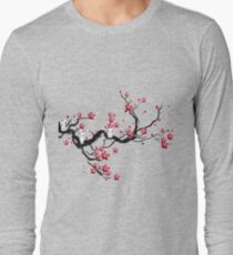 Kodama on a cherry tree Long Sleeve T-Shirt