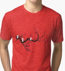 Kodama on a cherry tree Tri-blend T-Shirt