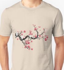 Camiseta unisex Kodama en un cerezo