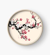 Kodama on a cherry tree Clock