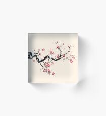 Kodama on a cherry tree Acrylic Block