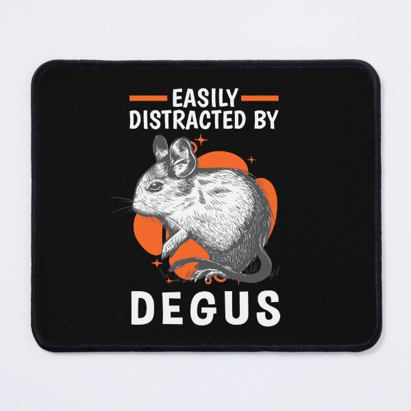 Item preview, Distracted by degus rodent common degu designed and sold by madgrfx.