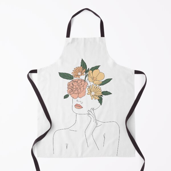 Item preview, Line Art With Flowers designed and sold by PurpleRange.