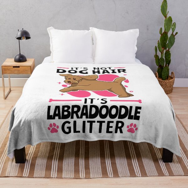 Item preview, This is Labradoodle glitter Australian Labradoodle designed and sold by madgrfx.