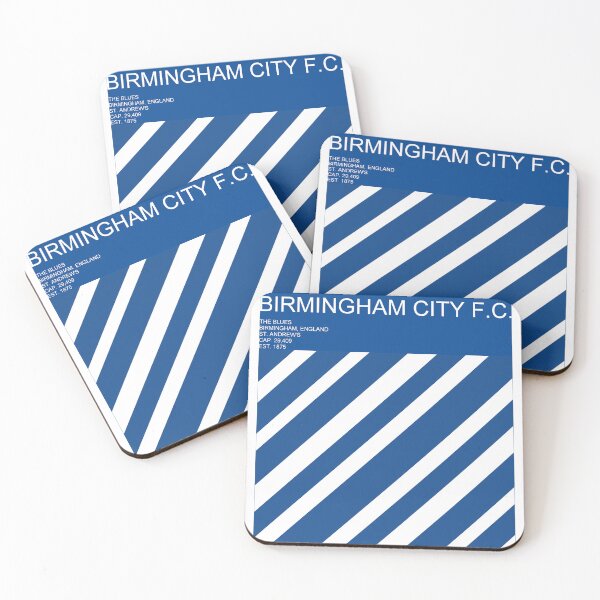 Item preview, B i r m i n g h a m C i t y Geometric Minimal Design designed and sold by ShopBensNook.