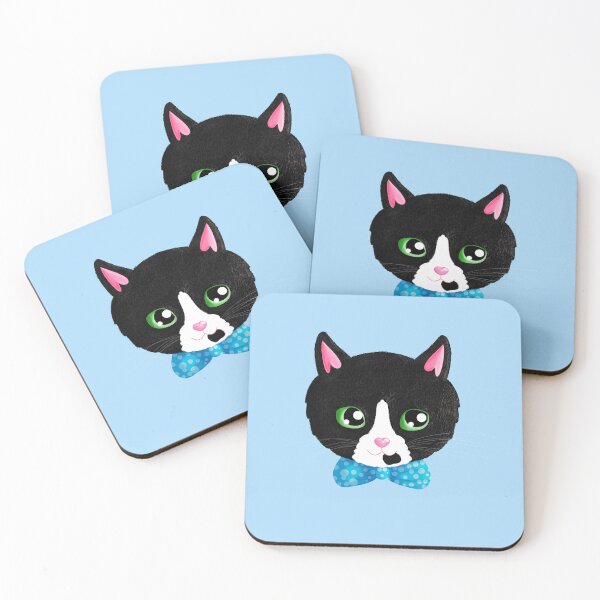 Item preview, Elegant cat with bow tie designed and sold by SD-illustration.