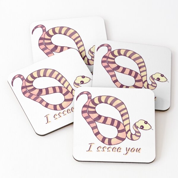 Item preview, Cute watercolor snake designed and sold by Mayarart.