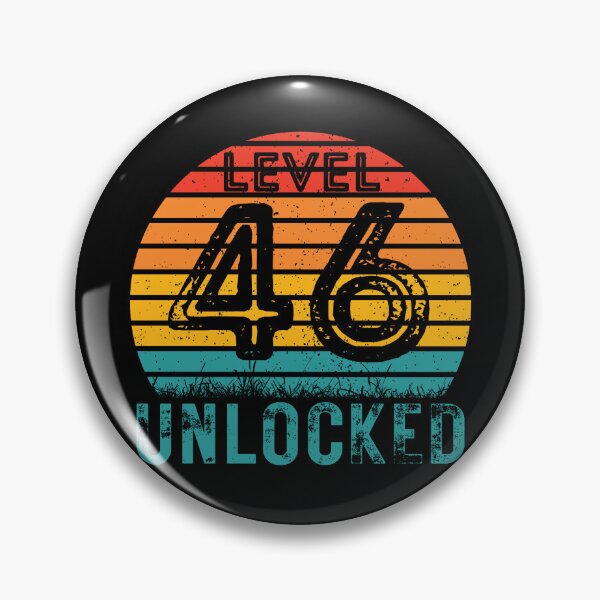 Item preview, 46 Year Old Birthday Gift Level 1976 designed and sold by UniqueBPresent.