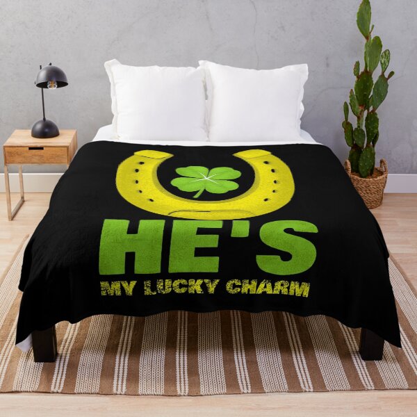 Item preview, He's My Lucky Charm, St Patrick's Day Design For Couples designed and sold by adamtepl.
