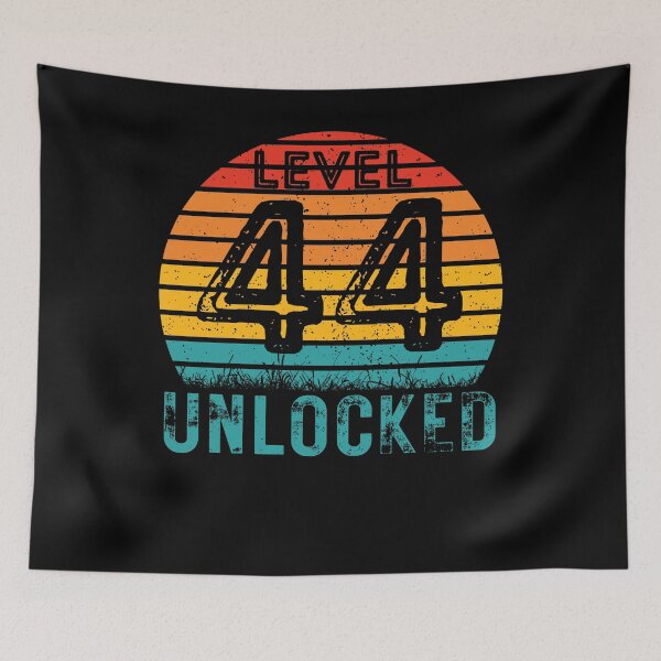 Item preview, 44 Year Old Birthday Gift Level 1978 designed and sold by UniqueBPresent.