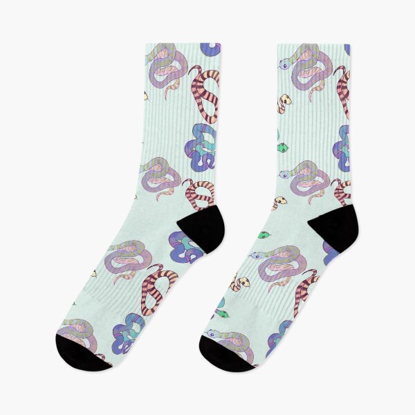 Item preview, Cute watercolor snake sticker pack designed and sold by Mayarart.