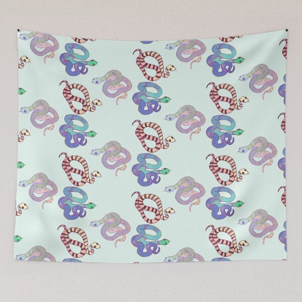 Item preview, Cute watercolor snake sticker pack designed and sold by Mayarart.
