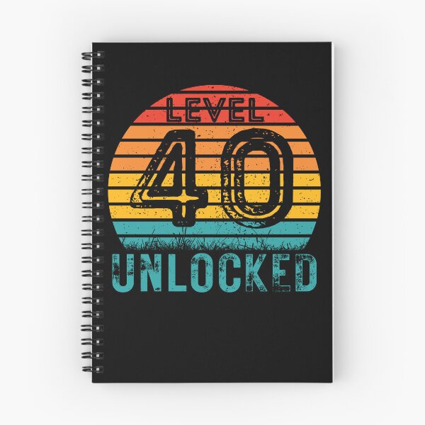 Item preview, 40 Year Old Birthday Gift Level 1982 designed and sold by UniqueBPresent.