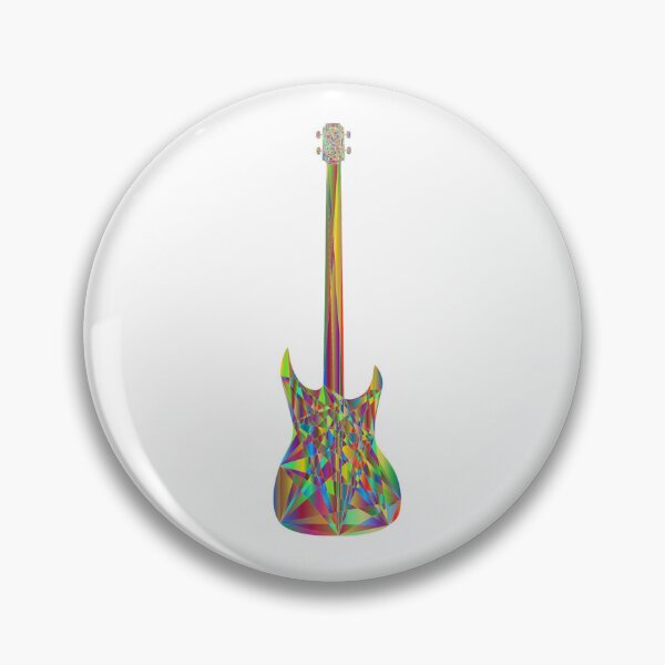 Artikelvorschau, Ehrfürchtige Polygon-E-Gitarre entworfen und verkauft von Surfing Designs.Life.
