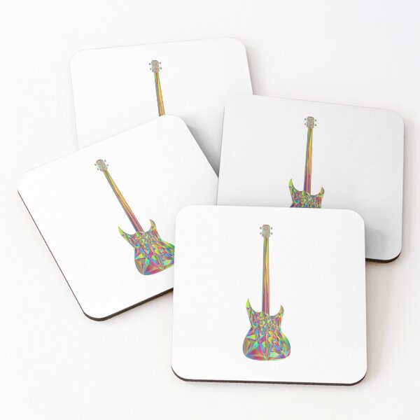 Artikelvorschau, Ehrfürchtige Polygon-E-Gitarre entworfen und verkauft von Surfing Designs.Life.