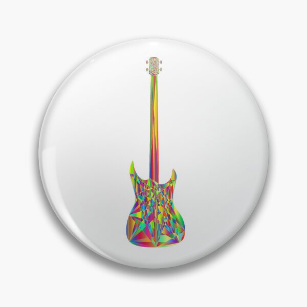 Artikelvorschau, Ehrfürchtige Polygon-E-Gitarre entworfen und verkauft von Surfing Designs.Life.