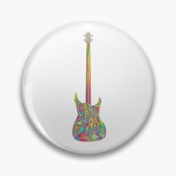 Artikelvorschau, Ehrfürchtige Polygon-E-Gitarre entworfen und verkauft von Surfing Designs.Life.