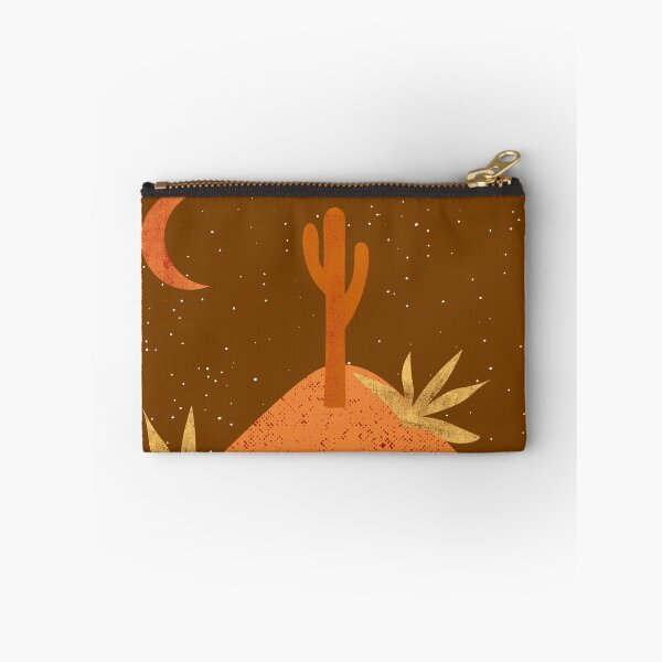 Item preview, Desert chic hills cactus and moon red brown orange and tan designed and sold by DemonicGloom.