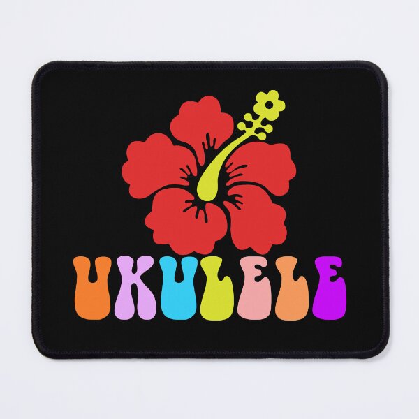 Item preview, Ukulele vintage colors 70's designed and sold by NerdnGeekshop.