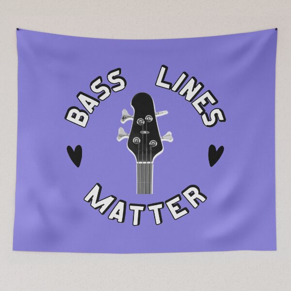 Item preview, Bass Lines Matter - Turquoise/Purple designed and sold by bloody-L.