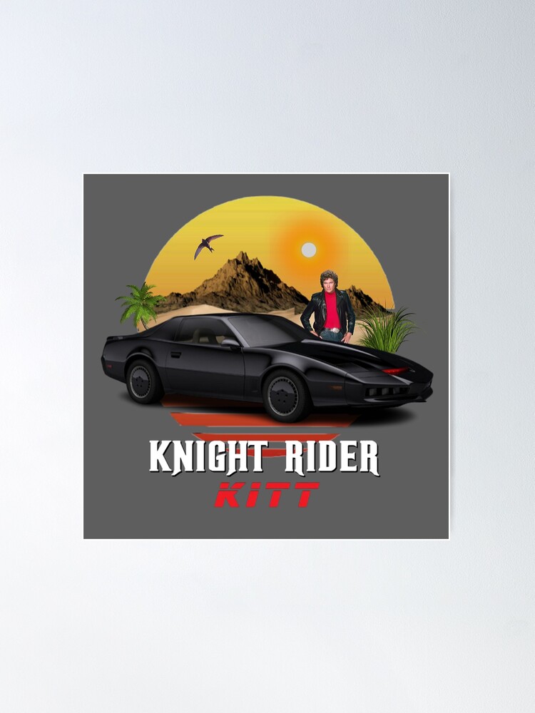 K2000 knight rider Poster by Esadamara