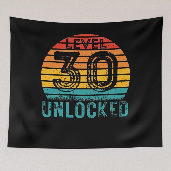 Item preview, 30 Year Old Birthday Gift Level 1992 designed and sold by UniqueBPresent.
