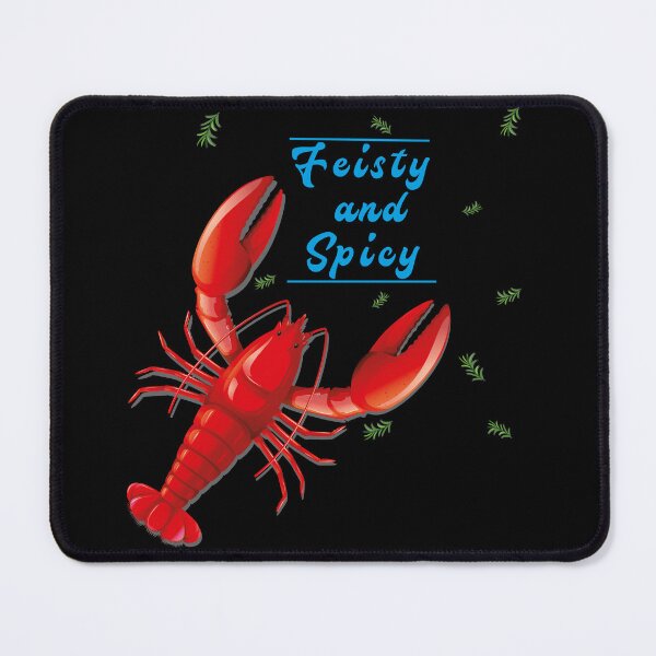Item preview, Feisty and Spicy - Lobster Crawfish,Crawfish Shirt Feisty and Spicy Shirt designed and sold by mad art.