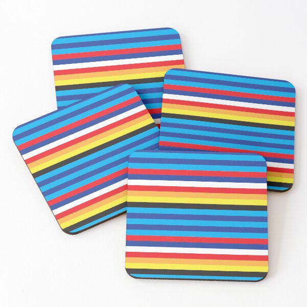 Item preview, 65 MCMLXV Multi Color Stripe Pattern designed and sold by 65 MCMLXV.